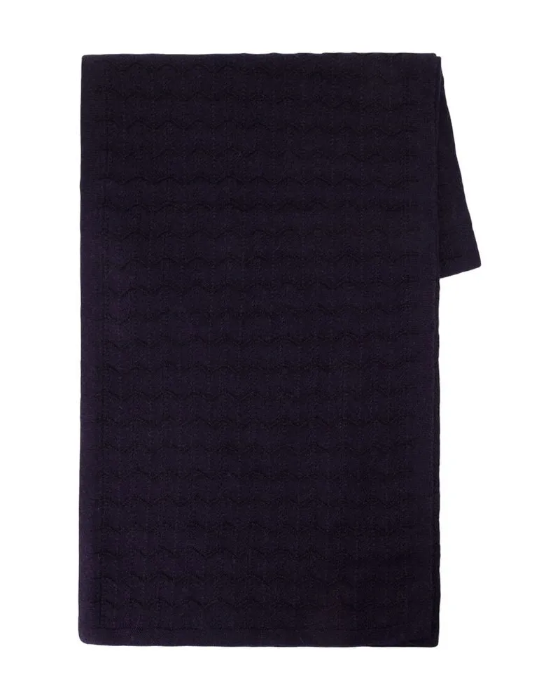 Officine Generale Wool Scarf — Black Black