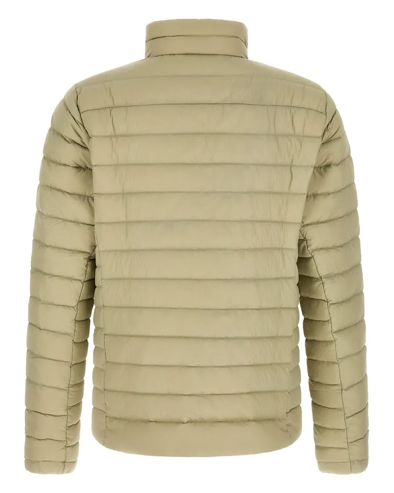 Patagonia Recycled Nylon Quilted Down Jacket — Beige Beige