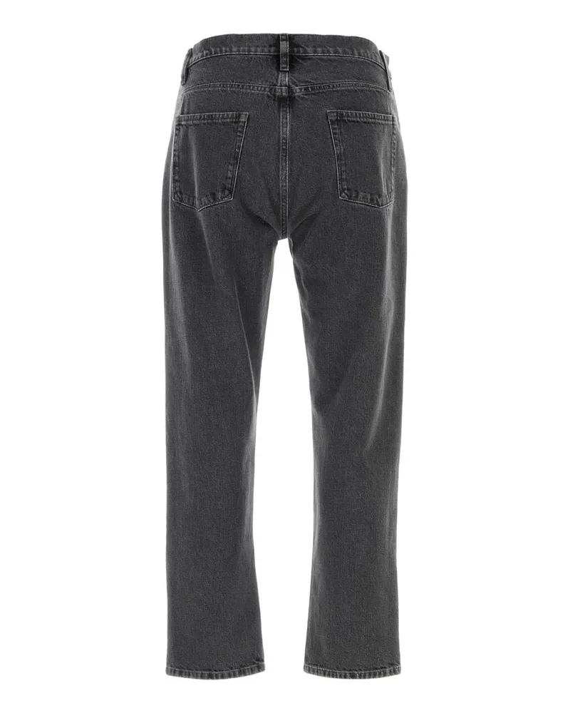 Jil Sander Men's Black Denim Jeans 069 Exterior: Cotton Black