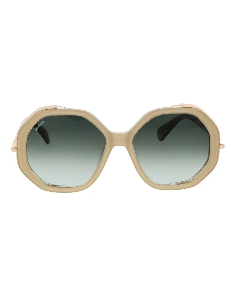 Max Mara Women's Beige Acetate Sunglasses Beige