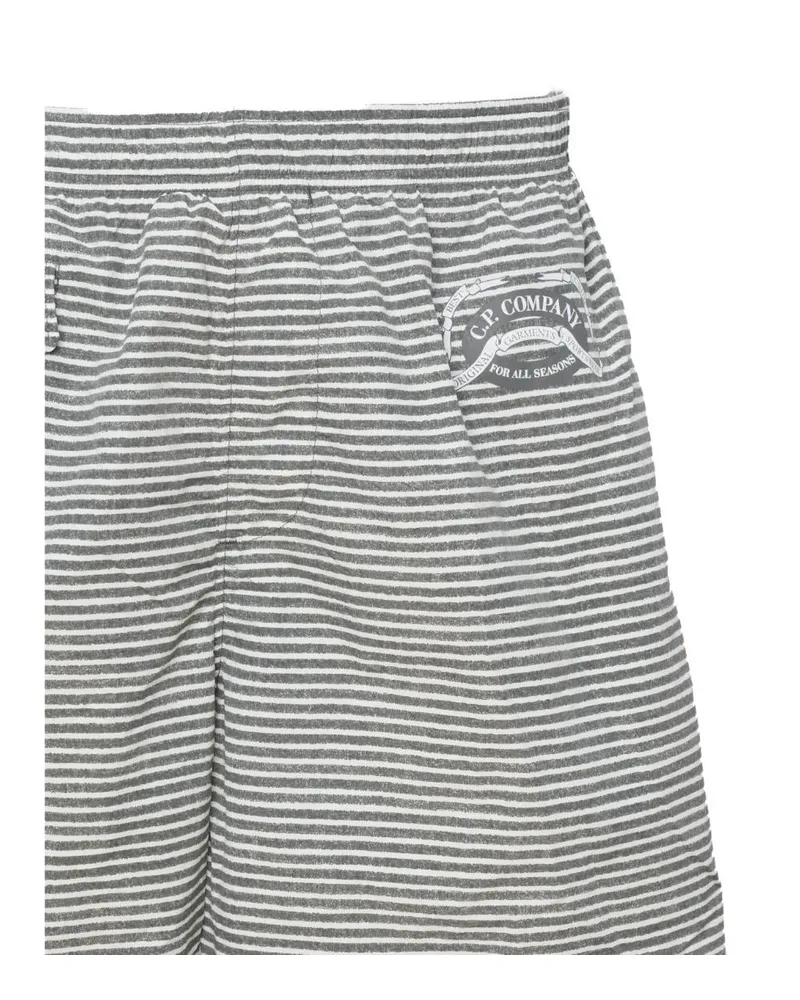 C.P. Company Men's Swimsuit Grey Polyamide Suits Gray