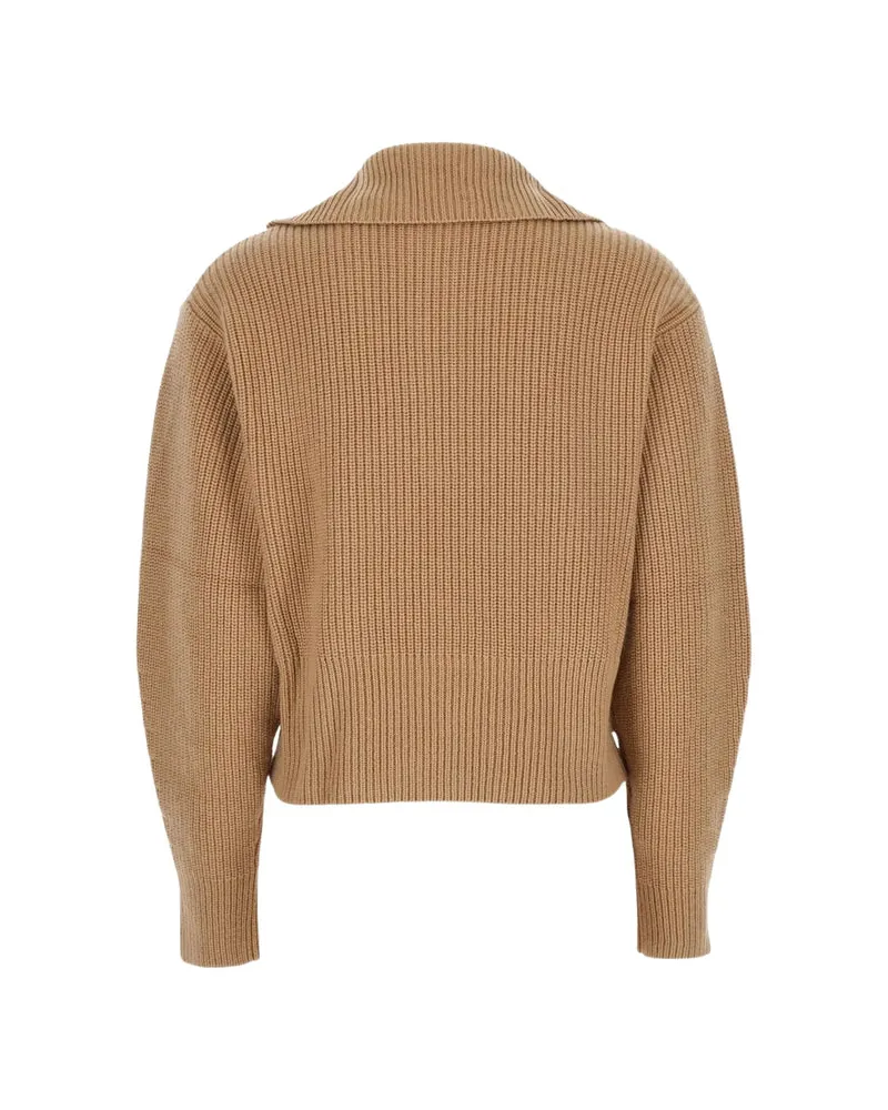 Max Mara Pontile Sweater — Beige Beige