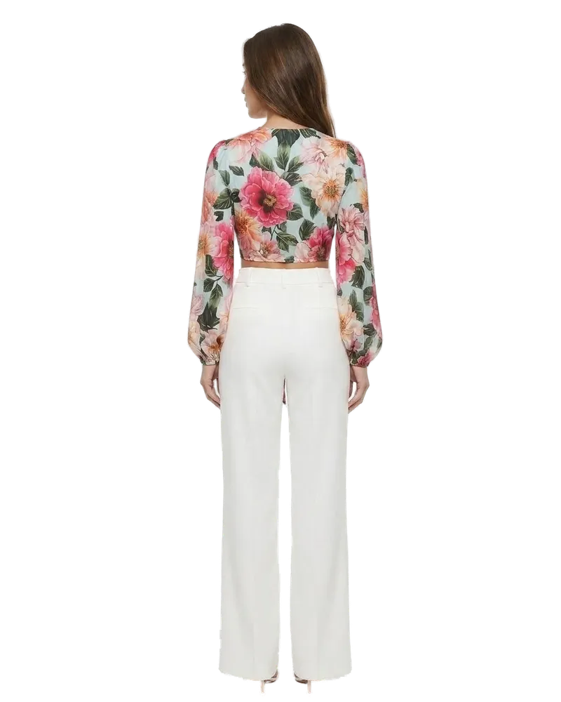 Dolce & Gabbana Women's Multicolor Elastane Pattern Shirt Multicolor
