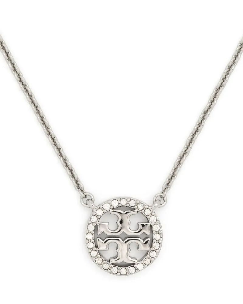 Tory Burch Miller Necklace — Silver Silver