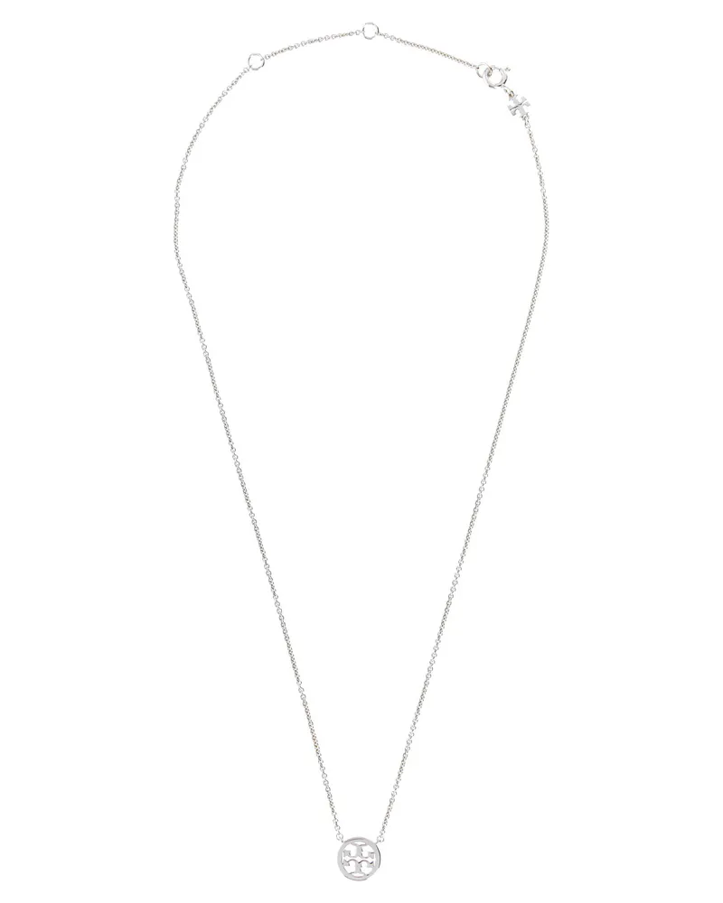 Tory Burch Miller Necklace — Silver Silver