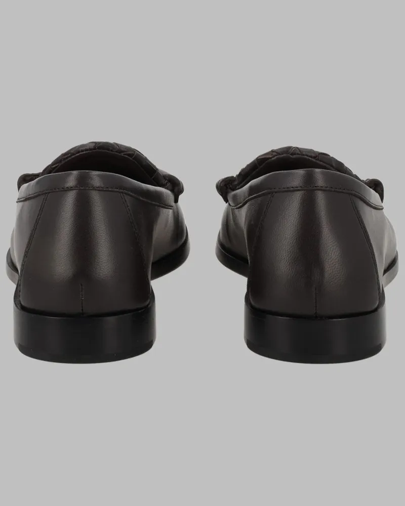 Bottega Veneta Silenzio Loafer — Brown Brown