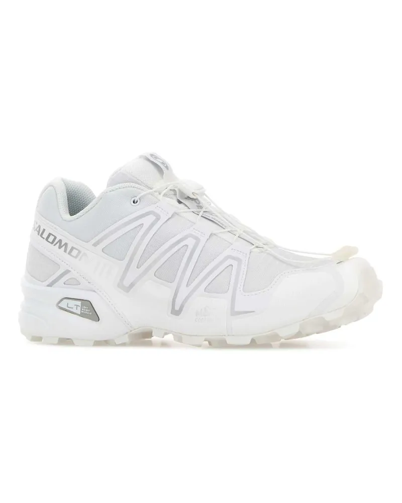 Salomon Unisex White Fabric Speedcross 3 Sneakers White-Ftw Silver-White White/ftw Silver/white White