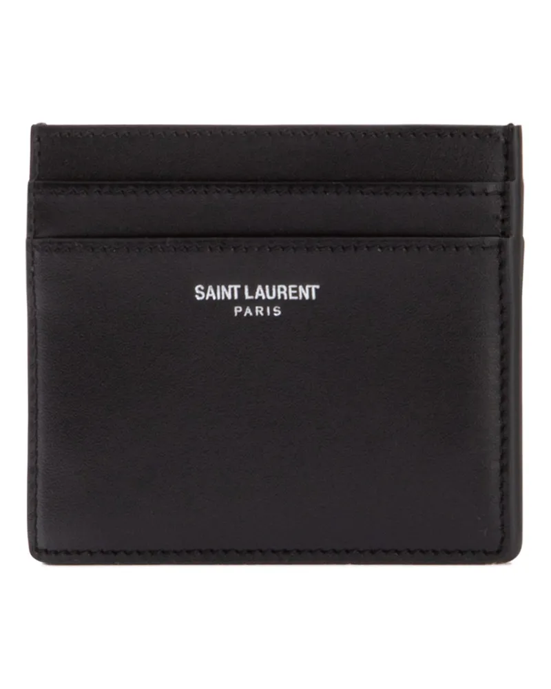 Saint Laurent 3759460u90n 1000 Calf Skin Portafogli Wallet Black