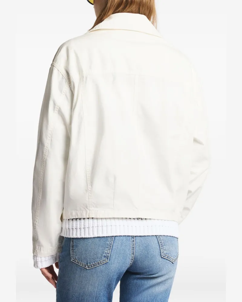 Fay Jacket — White White