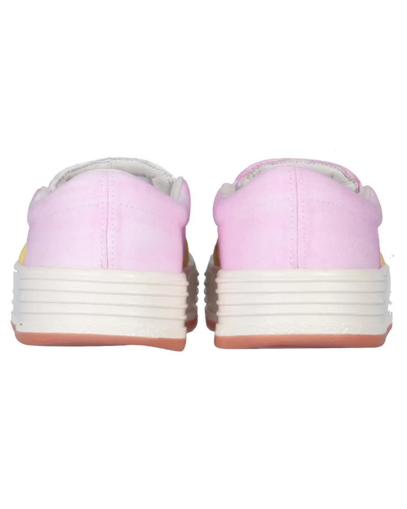 Palm Angels Suede Slip-On Sneaker — Multicolor Multicolor