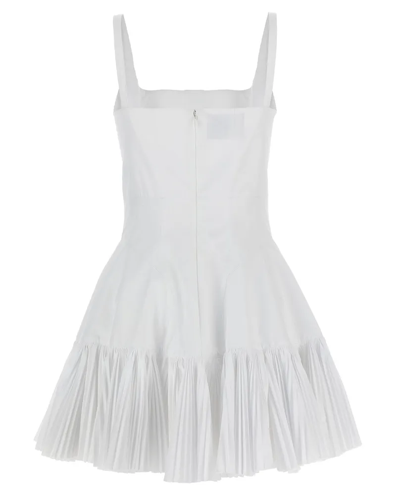 Giovanni Bedin Women's White Polyester Short Dress White