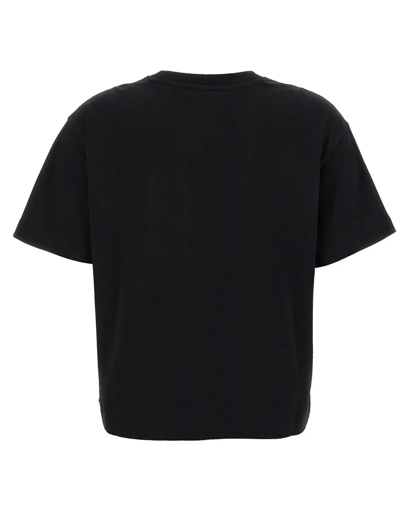 A.P.C. Organic Cotton Logo T-Shirt — Black Black