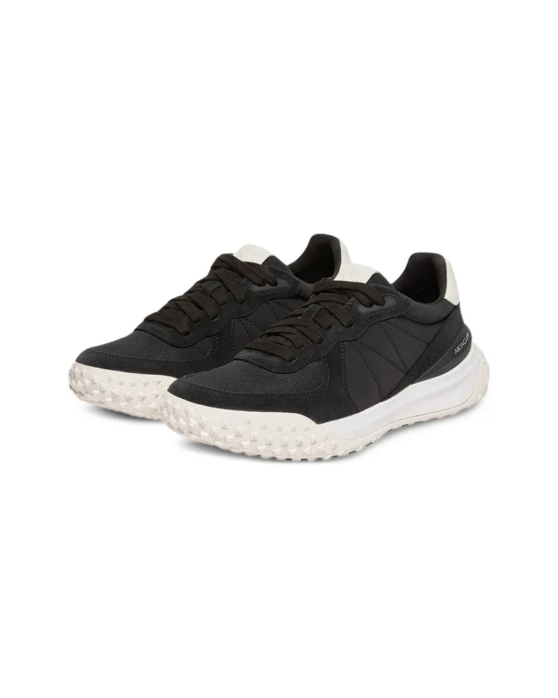 Moncler Technical Polyamide Sneaker — Black Black