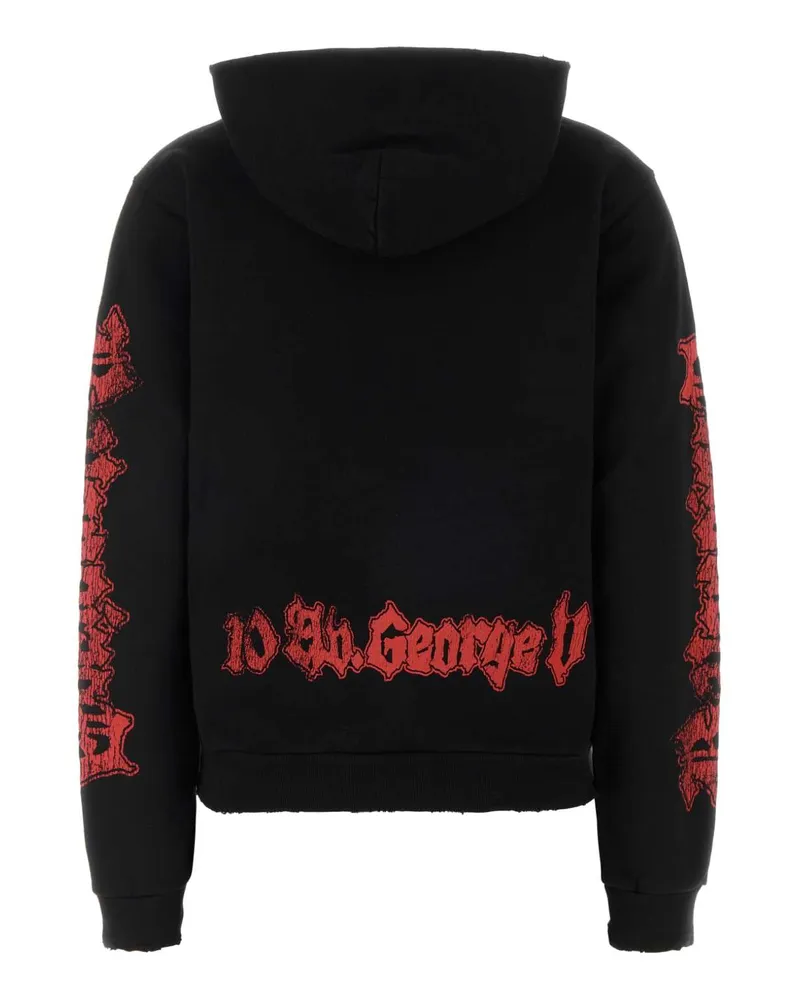 Balenciaga Women's Black Cotton Sweatshirt T Felpe Black
