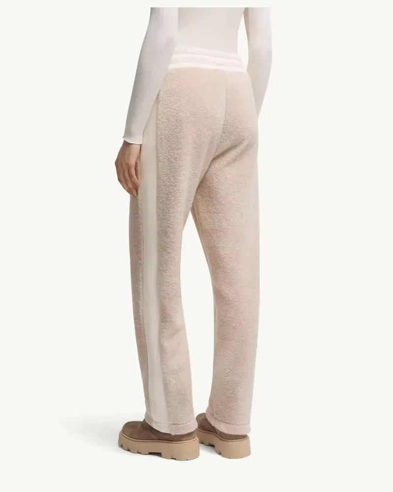 Moncler H25 Jogging Joggers — Ecru Ecru