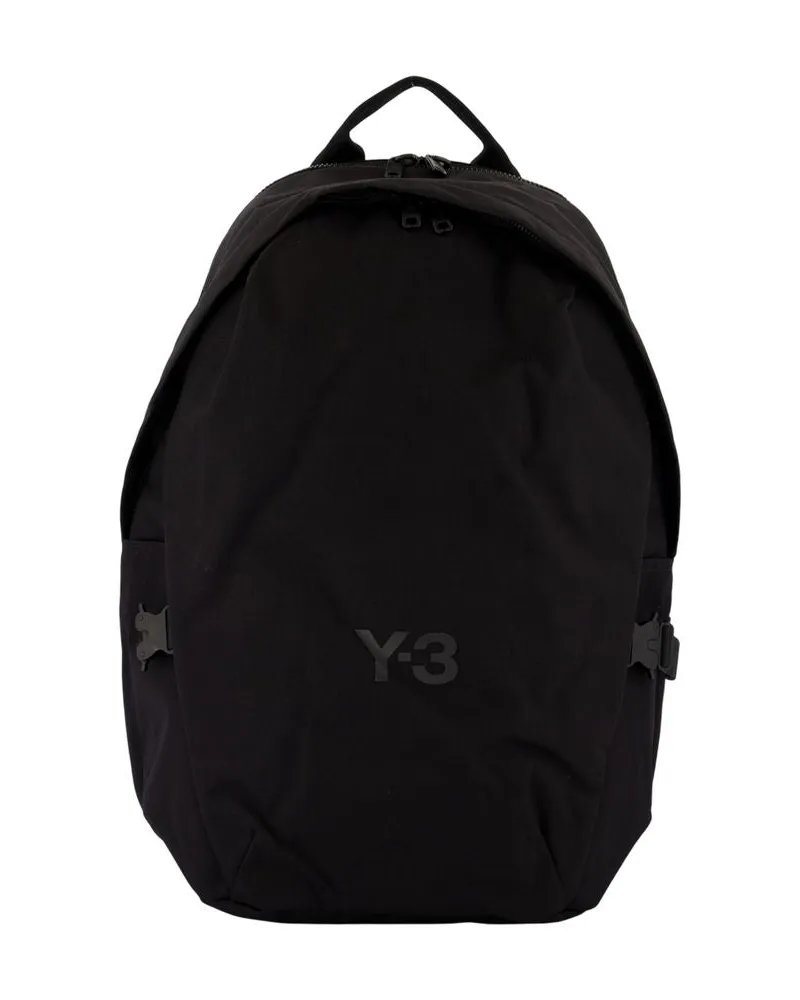 Y-3 Unisex Backpack -  Synthetic Black Bags Backpacks Black
