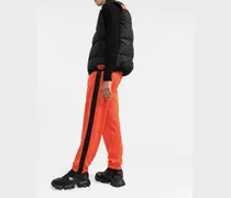 Men Ctnmb Logo Trackpants Orange Clothing > Pants