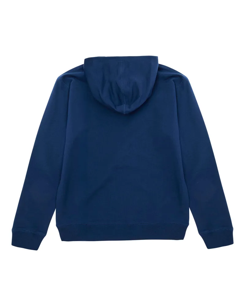 Gucci Embossed Logo Hoodie — Blue Blue