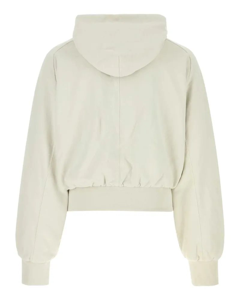 Entire Studios Unisex Double Hoodie Beige Cotton Sweater Beige