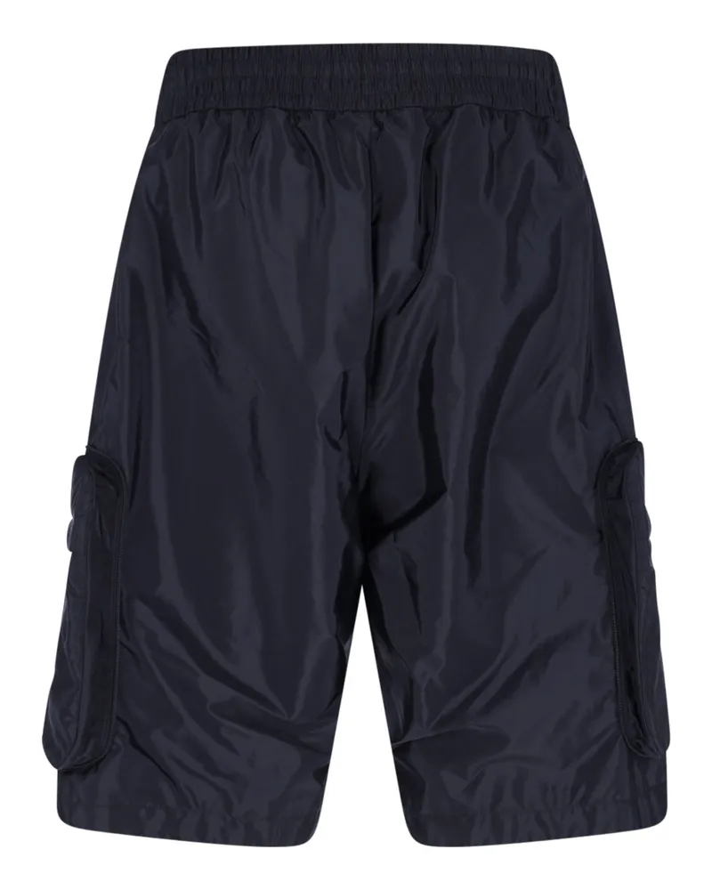 Moncler Men's Trousers Blue Polyamide Navy