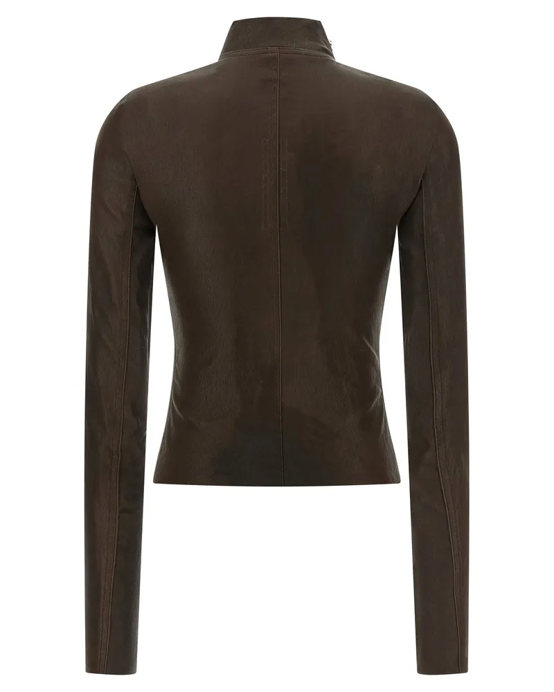 Rick Owens Gary Jacket — Brown Brown