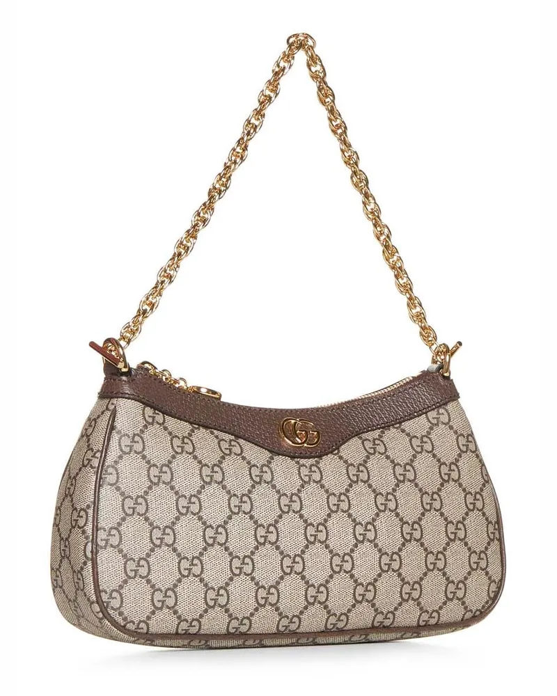 Gucci Ophidia Shoulder Bag — Beige Beige