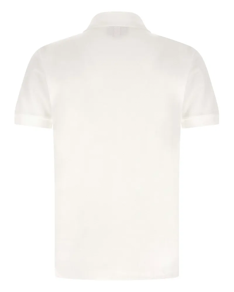 Lacoste Logo-Embroidered Polo Shirt — White White