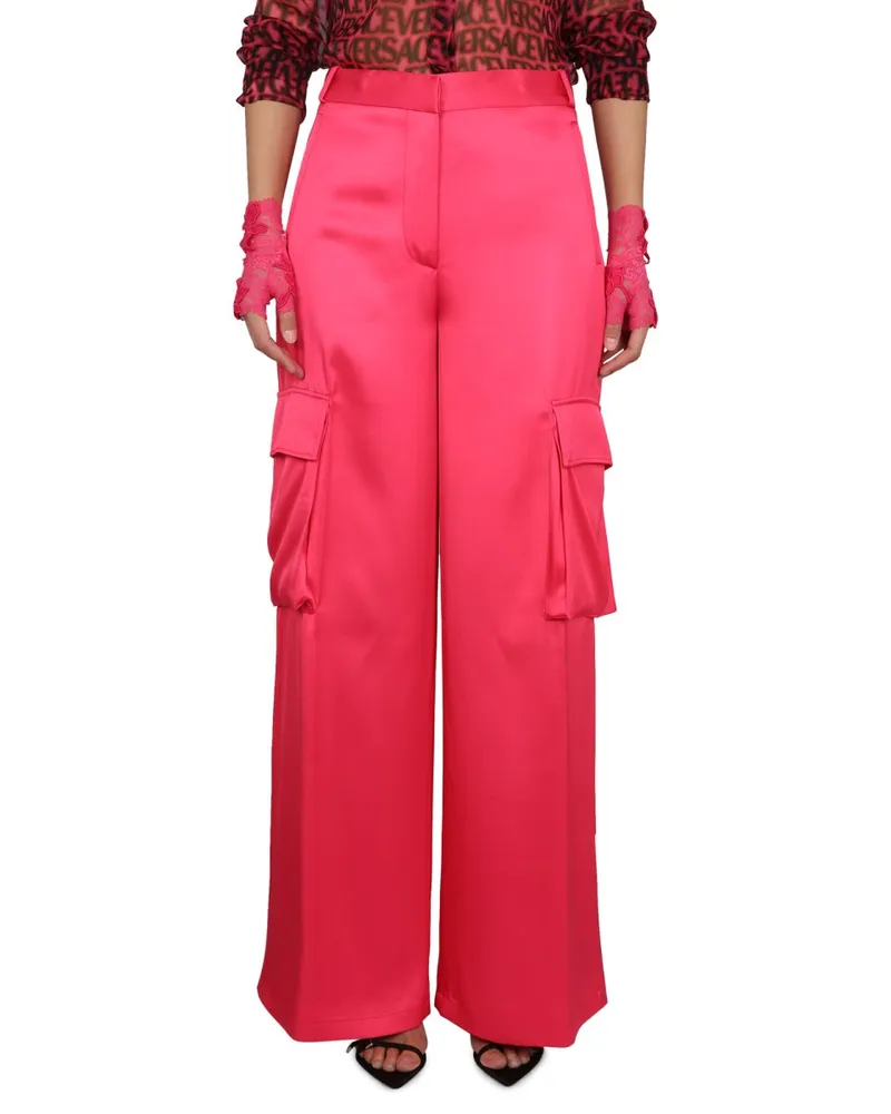 Versace Duchesse Trousers — Fuchsia Fuchsia