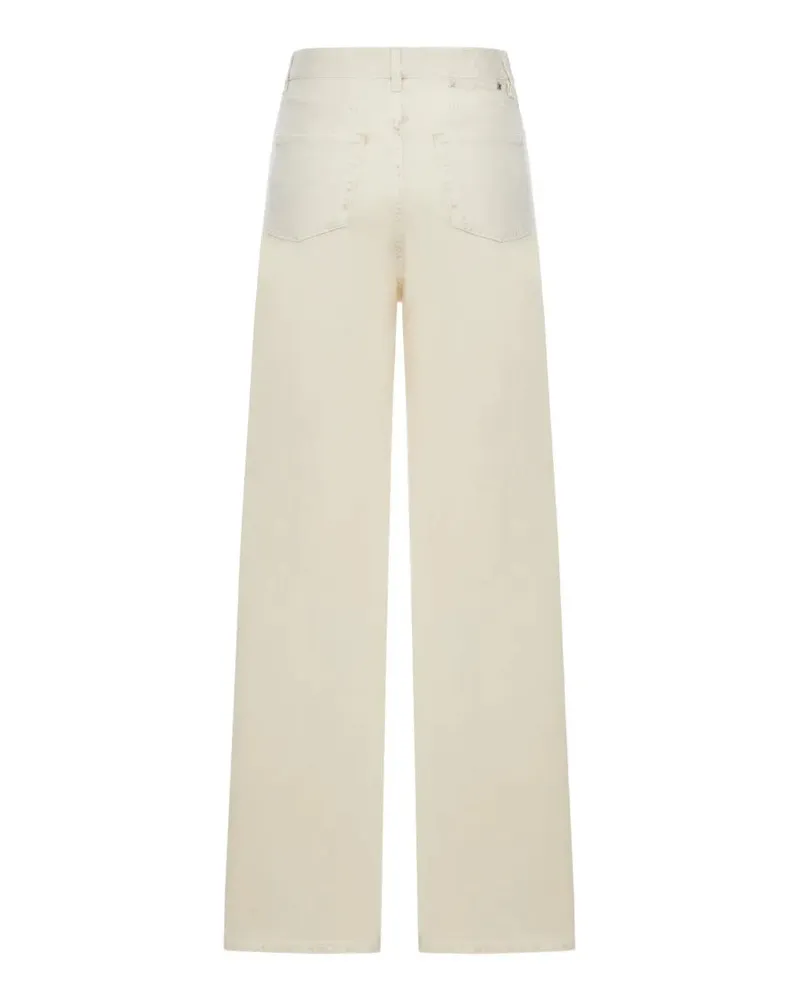 Golden Goose Women's Melody Five-Pocket Jeans Ss26 W Cream