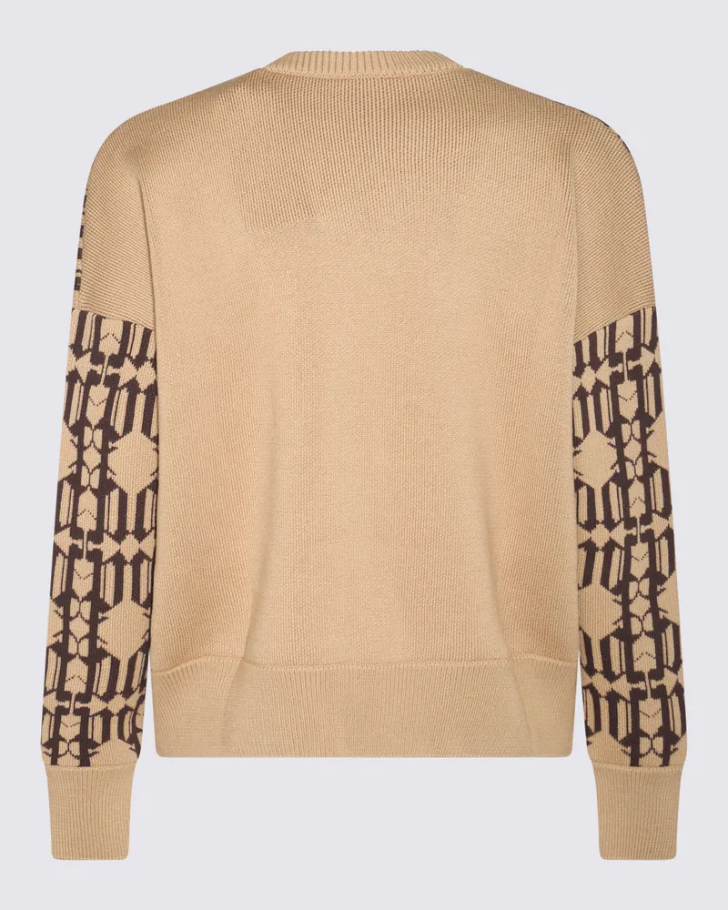 Palm Angels Men Sweaters Beige _wv Beige