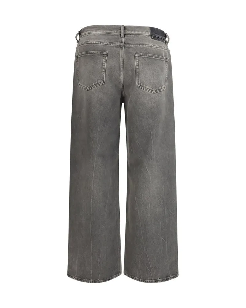 Golden Goose Men's Gray Cotton Relaxed Fit Jeans Clothing Gray