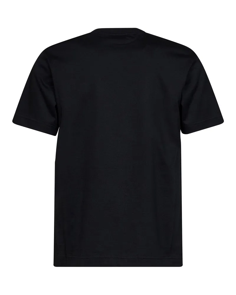 Burberry Check T-Shirt — Black Black