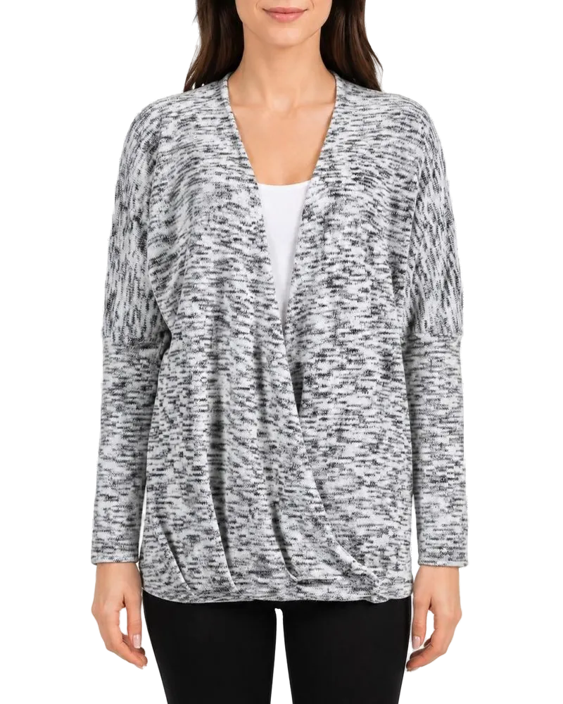 Pinko Women Sweater Cotton Apparel - Knitwear-Sweatshirts Grey Melange Gray