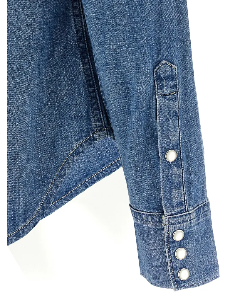 Ralph Lauren Denim Shirt — Blue Blue