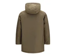 Arctic Parka Down Coat — Brown