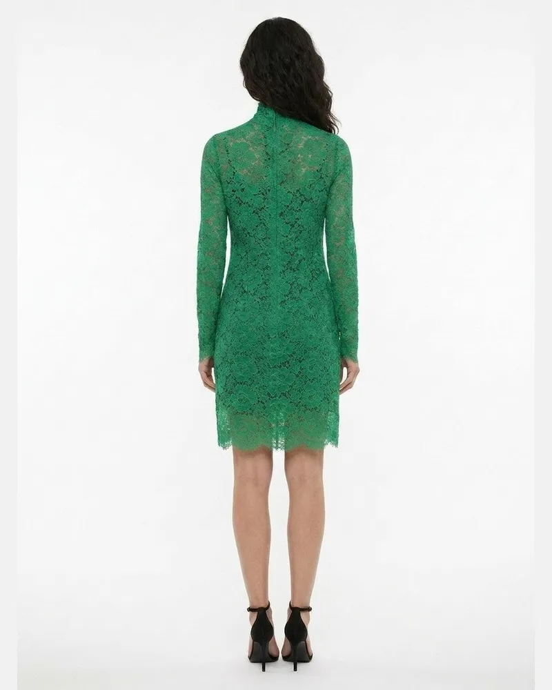 Dolce & Gabbana Women Green Cotton Casual Dress Green