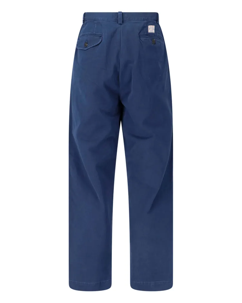 Ralph Lauren Men's Trousers Blue Cotton Blue