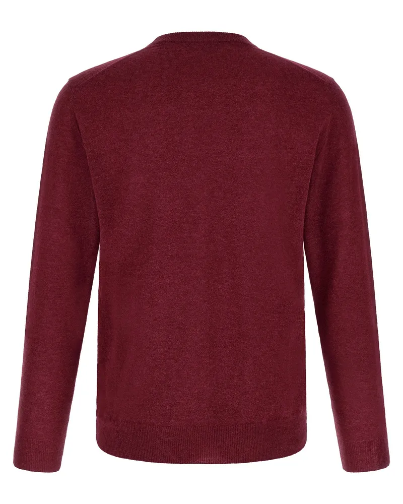 Zanone Giro Inn Sweater — Burgundy Burgundy