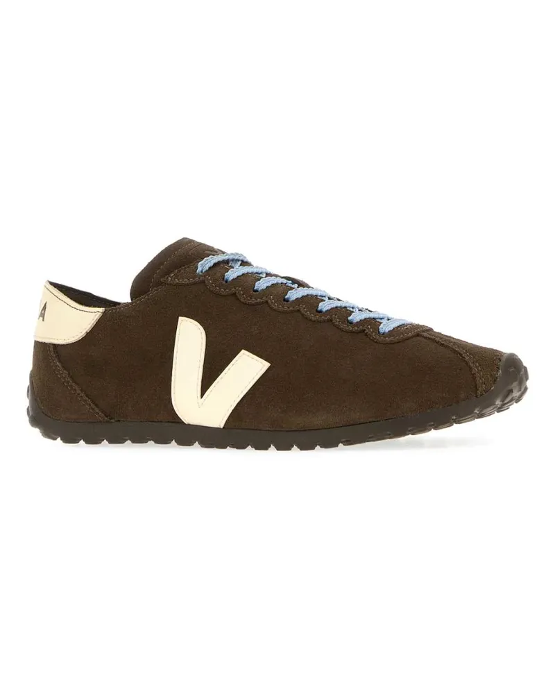 VEJA Women's Brown Suede Cateyes Sneakers Eaglecashew Brown