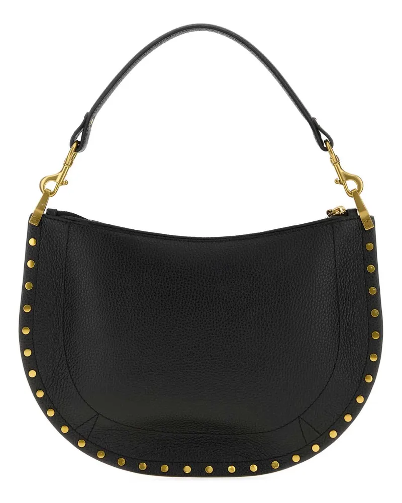 Isabel Marant Women's Black Leather Oskan Shoulder Bag Borse A Mano Black