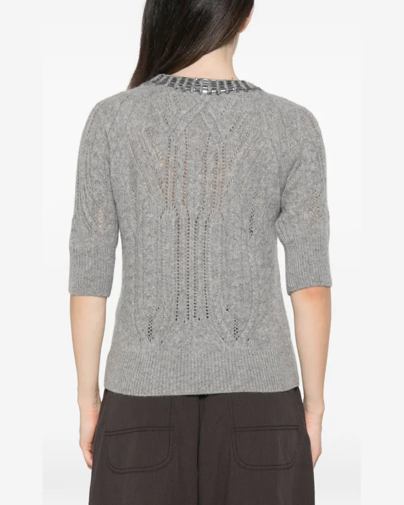 Ermanno Scervino Sweater — Grey Grey