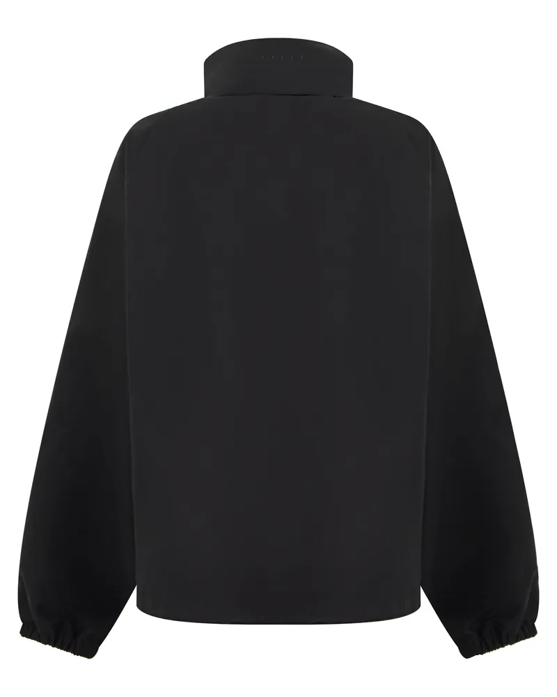 Gucci Men's Raincoat Black Cotton Raincoats Coat Black