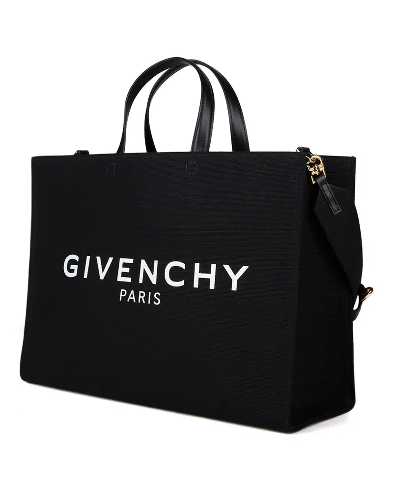 Givenchy Women's Black Cotton Tote Bag Black