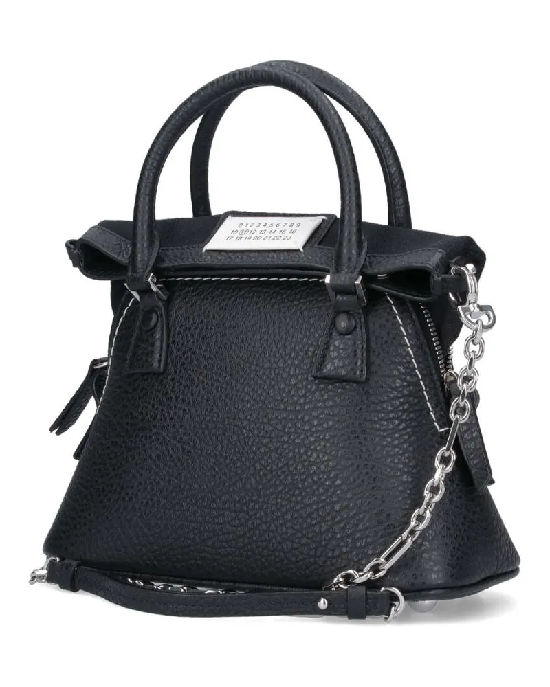 Maison Margiela Women's Bags Black Bovine Leather Black