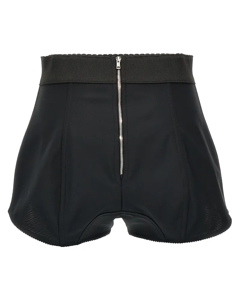 Dolce & Gabbana Women's Black Polyamide Bermuda Shorts Black