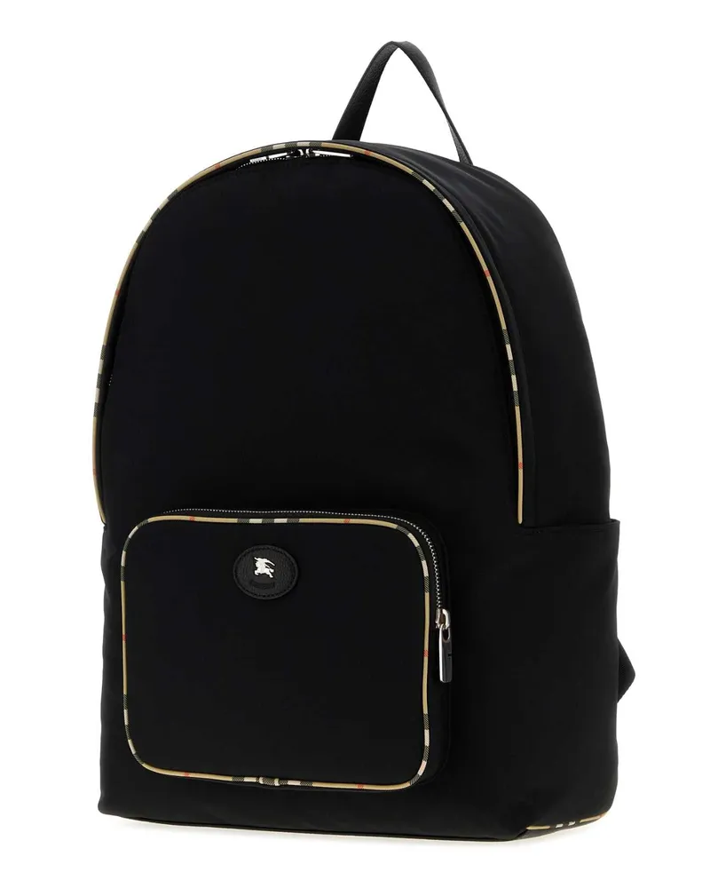 Burberry Black Polyester Polyurethane Borse A Mano Bag Black