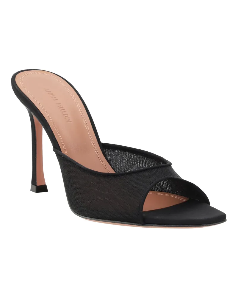Amina Muaddi Women's Alexa Slipper Sandals Black Black
