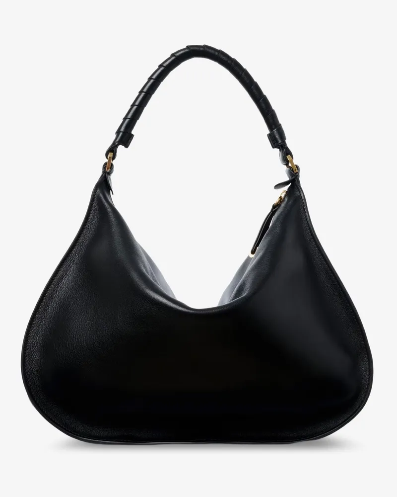 Chloé Women's Shoulder Bag Marcie Medium Black Leather Black