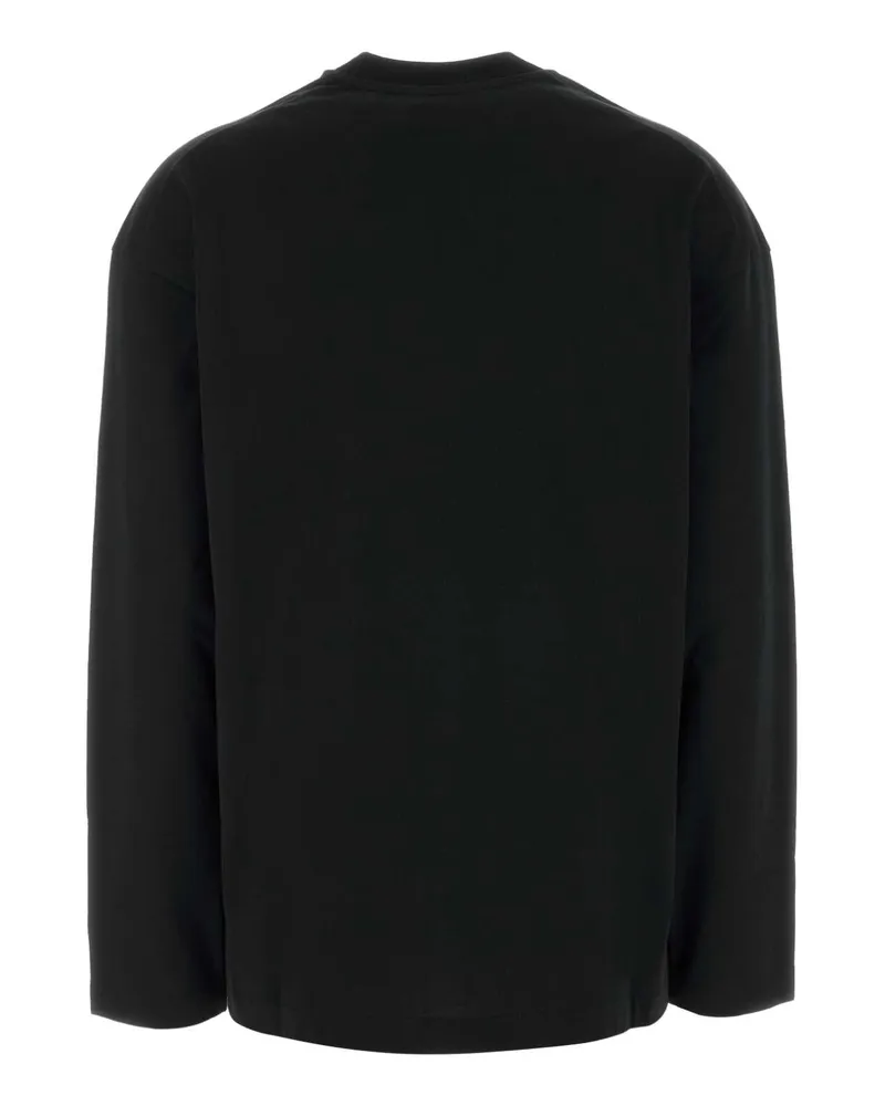 Jil Sander Women Cotton T-Shirt Black Black