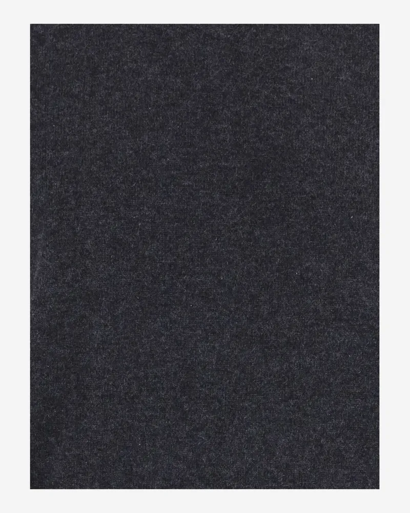 Gucci V-Neck Cashmere Sweater — Gray Gray